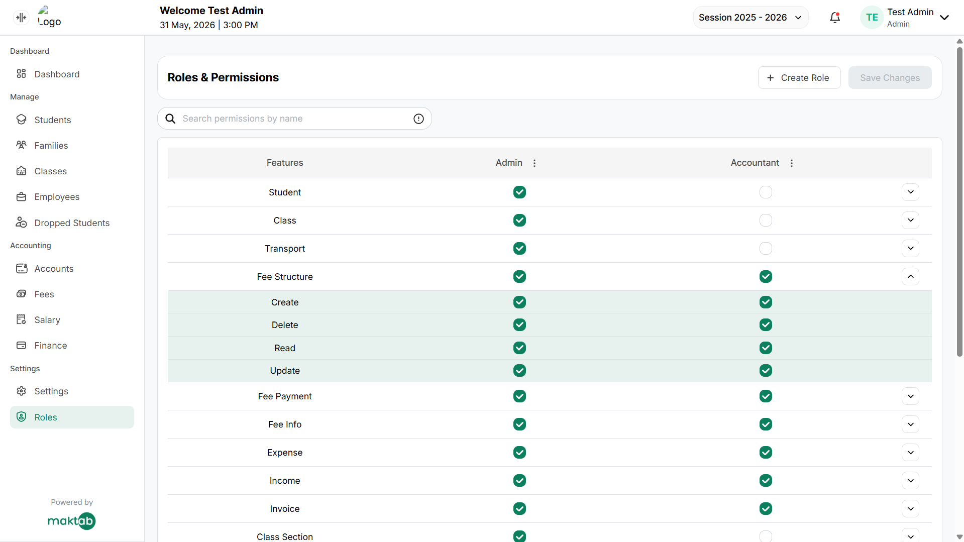 Maktab — attribute-based access control model